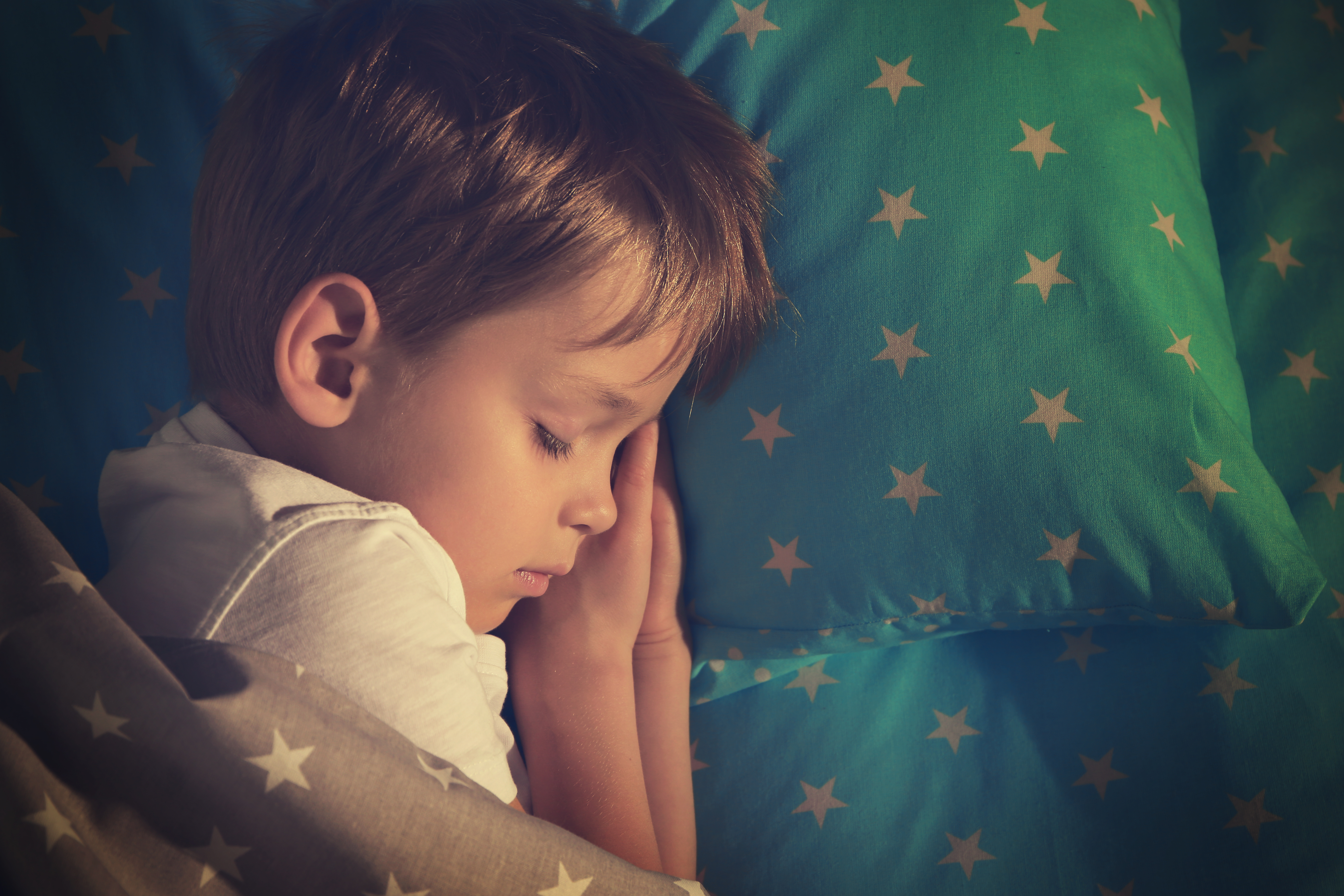 Child sleeping soundly