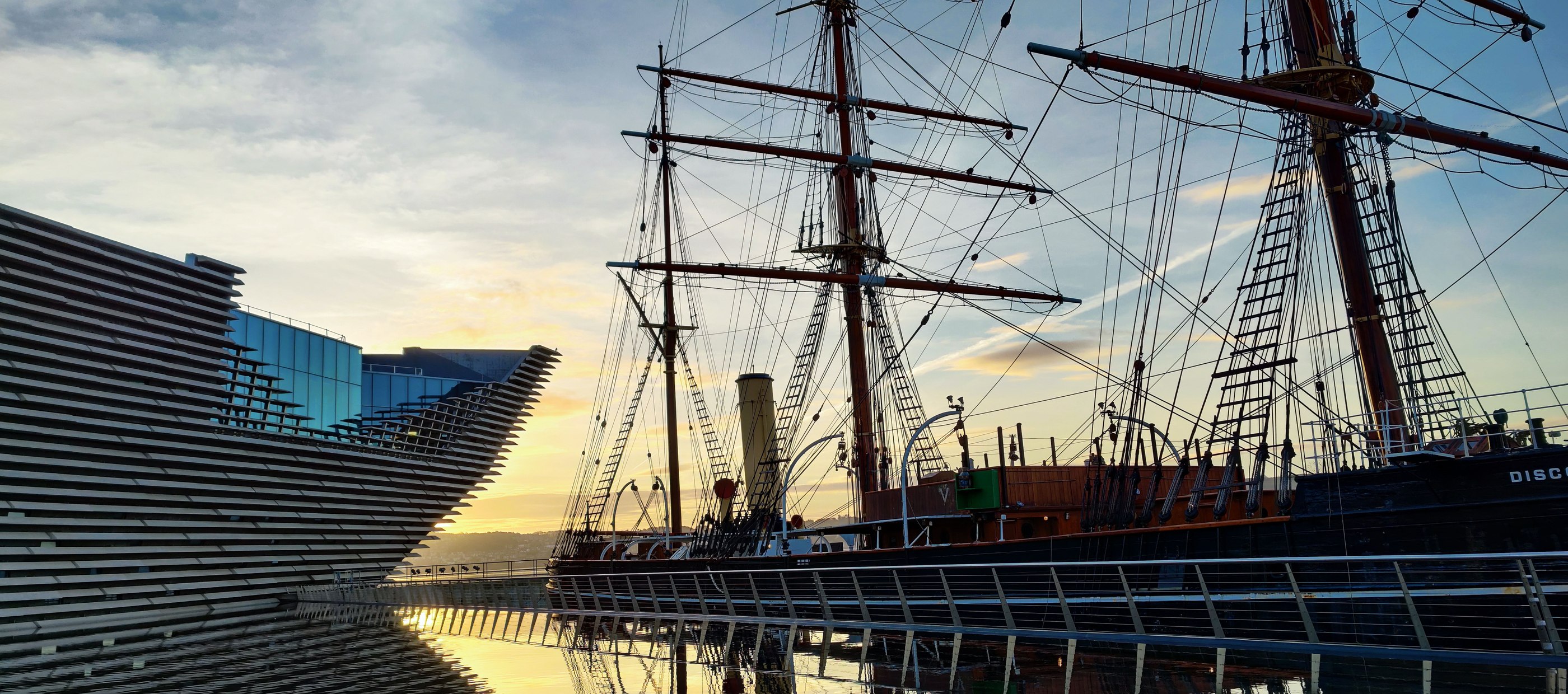 Tall ship moored at a harbour