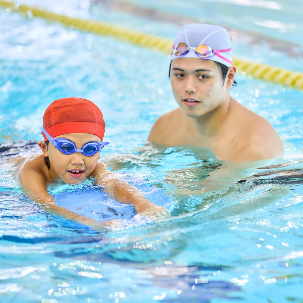 Supporting swimming progress between lessons