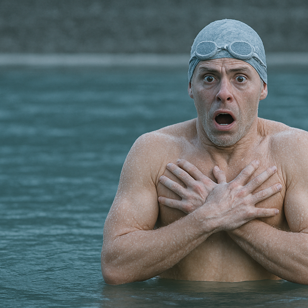 Brrrrrrrrrrace yourself for a shock when jumping in the water this summer